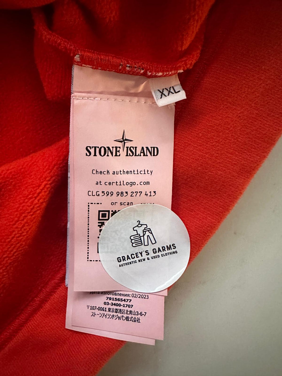 Stone Island Spell Out Crewneck Jumper