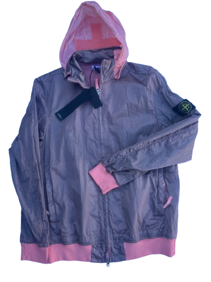 Nylon Metal Watro Jacket Pink