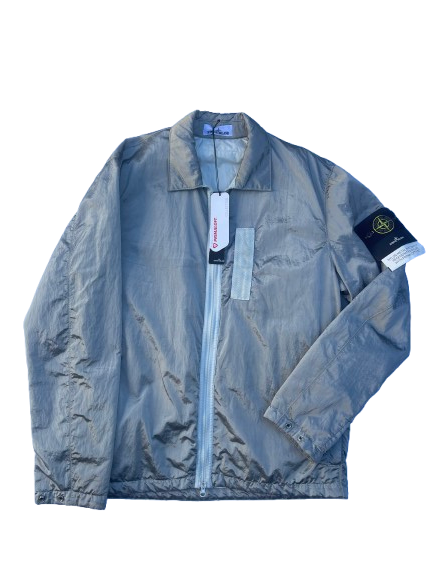 Nylon Metal In Econyl Jacket with Primaloft TC Grey Perla