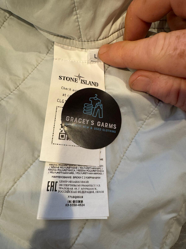 Nylon Metal In Econyl Jacket with Primaloft TC Grey Perla