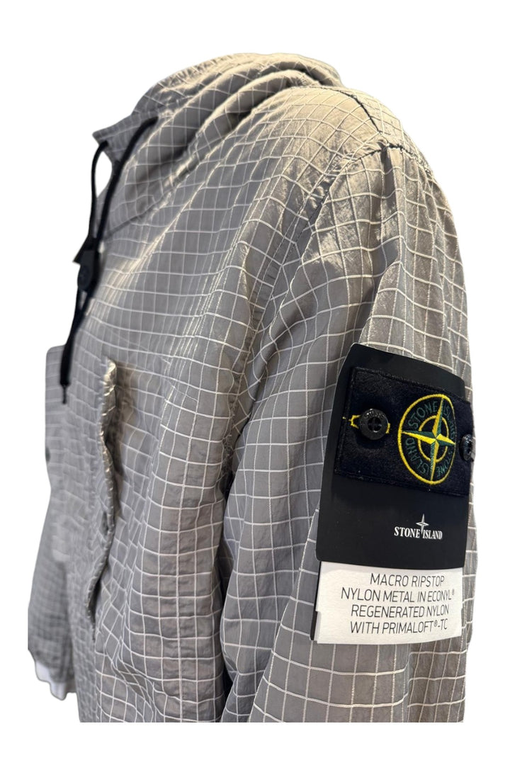 Macro Ripstop Nylon Metal In Econyl Regenerated Nylon With Primaloft-TC
