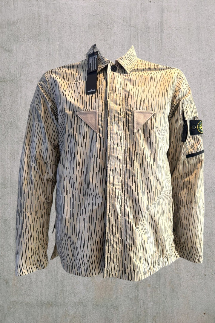 Reflective Rain Camo Overshirt Jacket