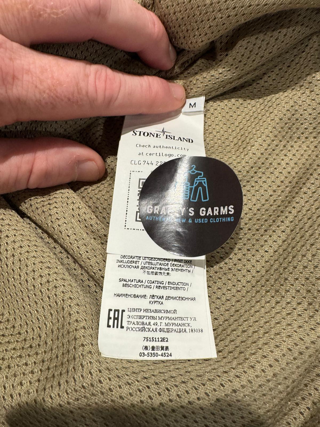 Reflective Rain Camo Overshirt Jacket