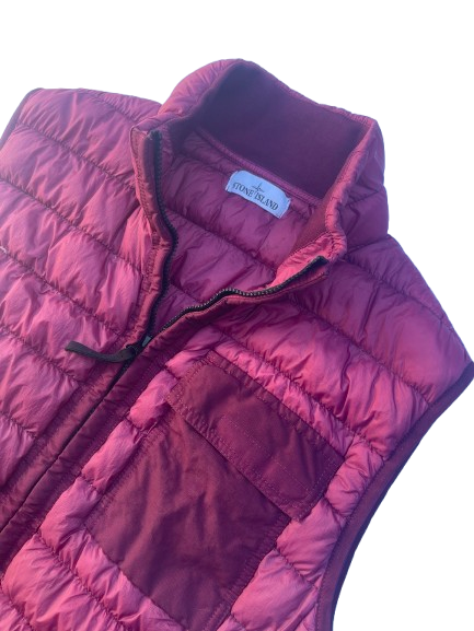 Garment Dyed Micro Yarn Down Gilet