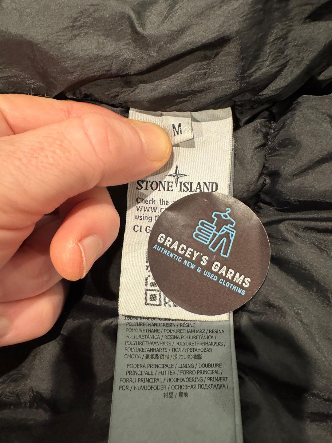Garment Dyed Crinkle Reps NY Down Gilet - Packable Hood