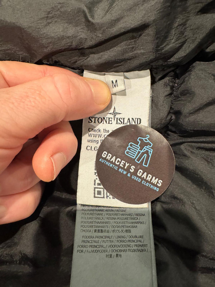 Garment Dyed Crinkle Reps NY Down Gilet - Packable Hood