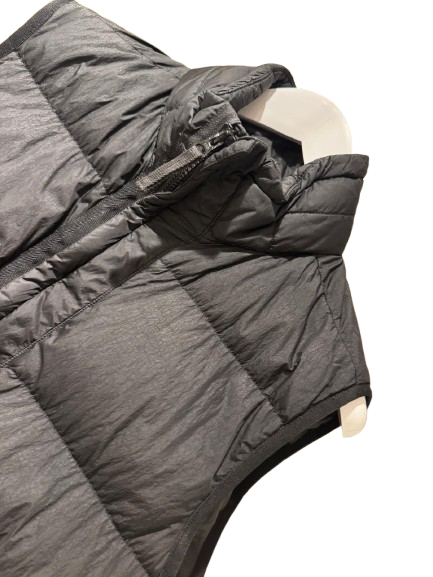 Garment Dyed Crinkle Reps NY Down Gilet - Packable Hood