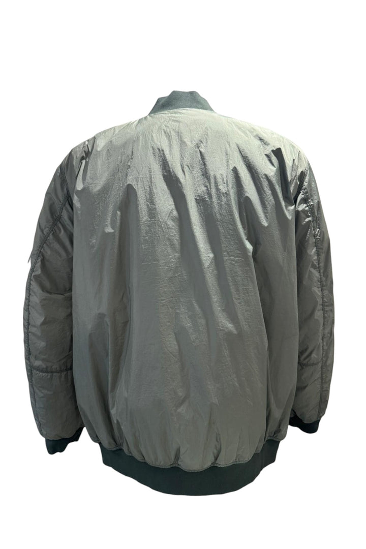 Garment Dyed Crinkle Reps Bomber Jacket R-NY with Primaloft - TC