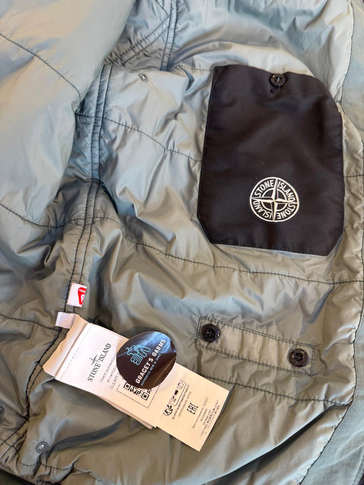 Garment Dyed Crinkle Reps Bomber Jacket R-NY with Primaloft - TC