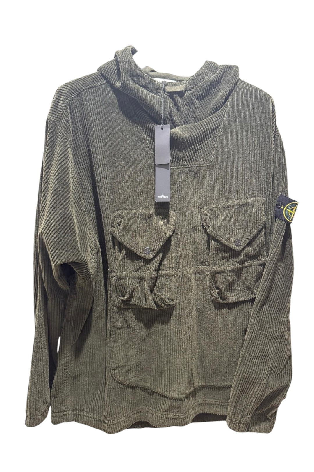 Corduroy Smock Green