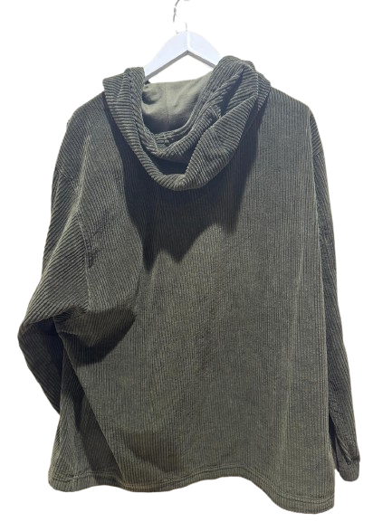 Corduroy Smock Green