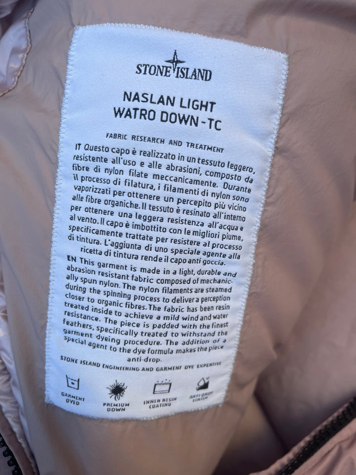 Pink Naslan Light Watro Down-TC Puffer Jacket