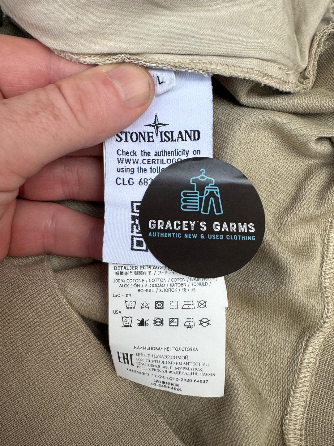 Stone Island Ghost Pullover Hoodie