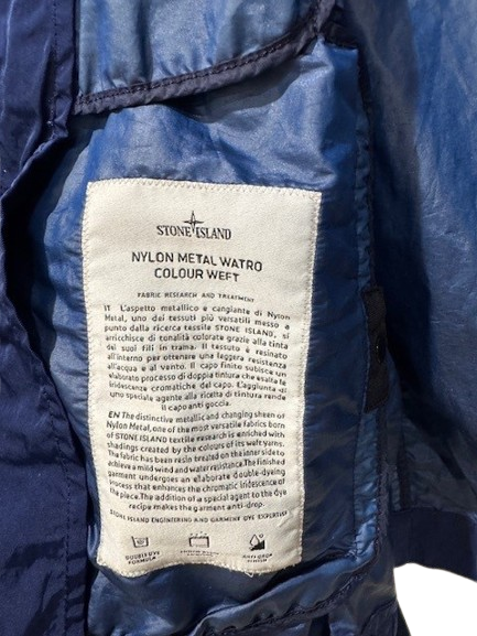 Nylon Metal Watro Colour Weft Jacket