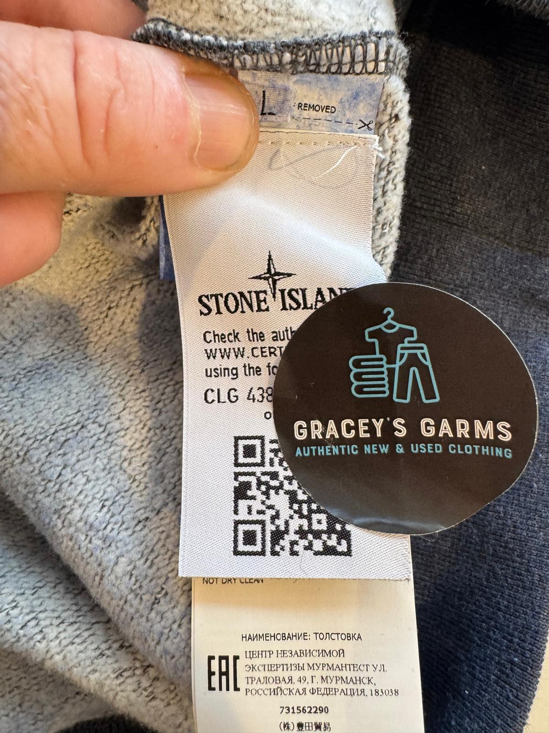 Stone Island Dust Crewneck Jumper