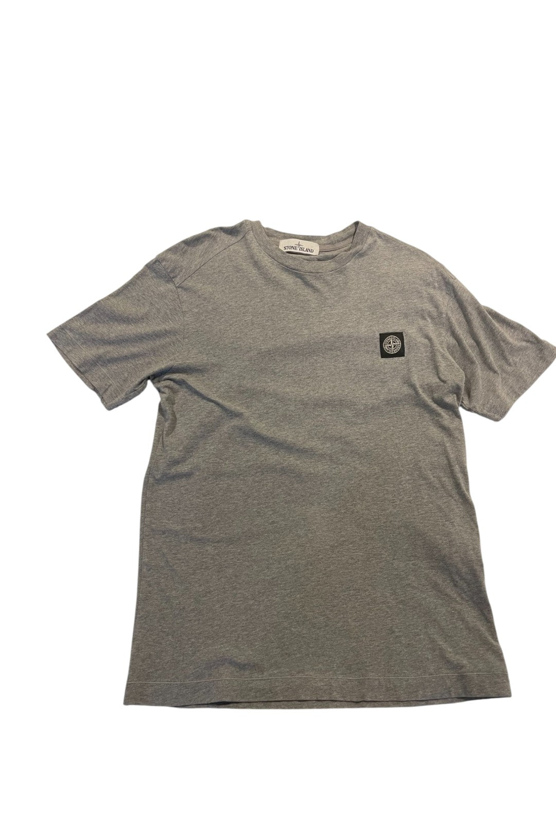 Grey Patch Logo T-Shirt