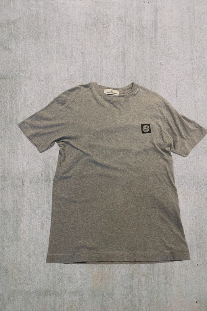Grey Patch Logo T-Shirt