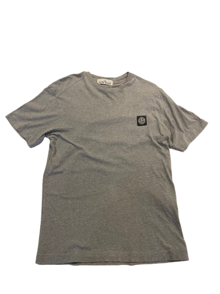 Grey Patch Logo T-Shirt