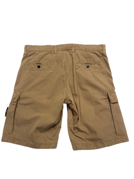 Stone Island Beige Cargo Shorts