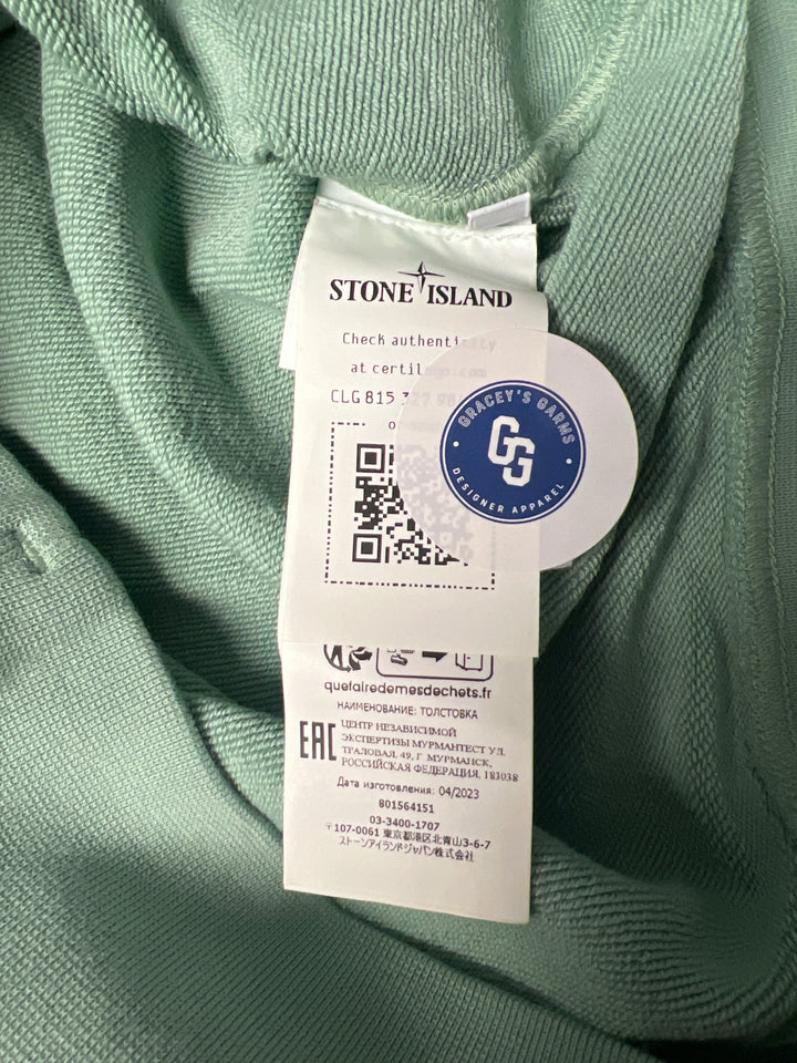 Stone Island Cotton Fleece Hooded Sweatshirt