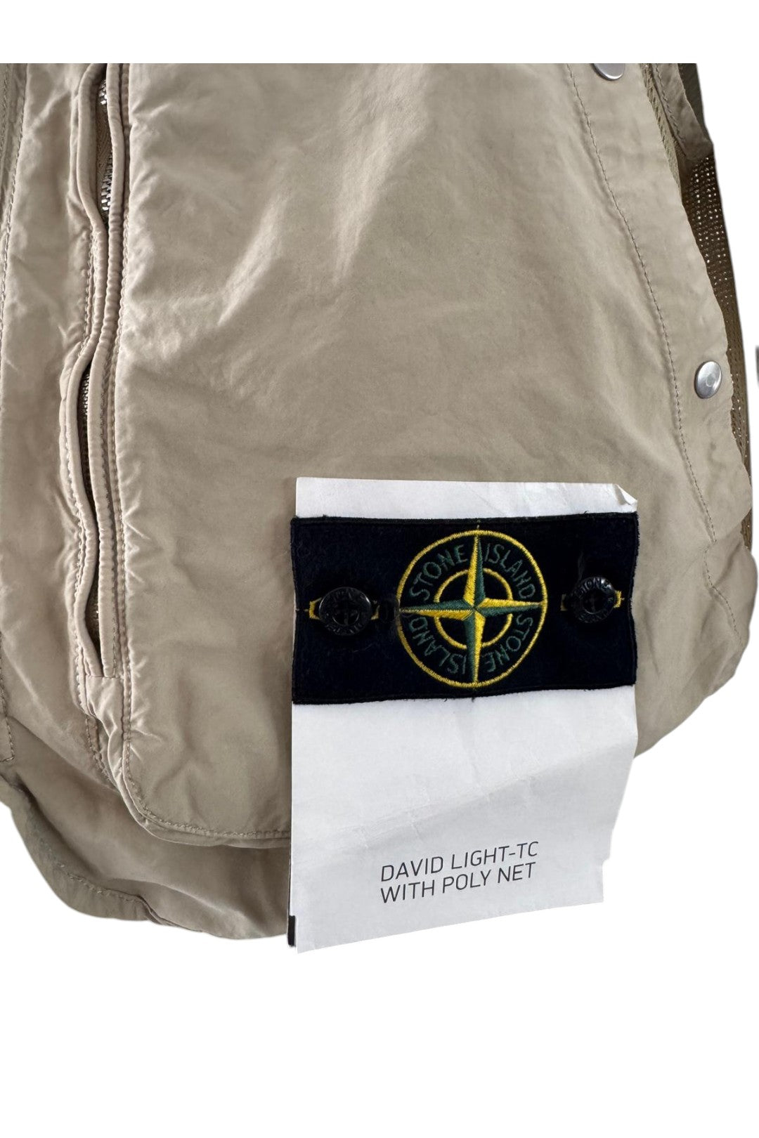 Stone Island David Light TC Poly Net Gilet