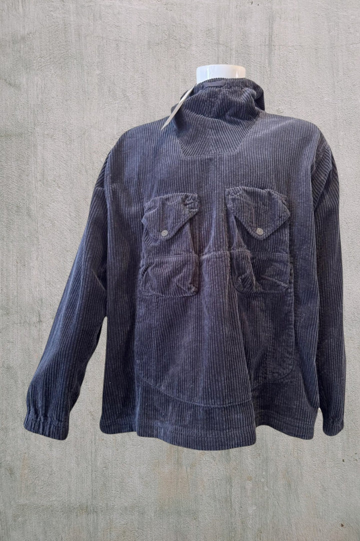 Corduroy Smock Navy