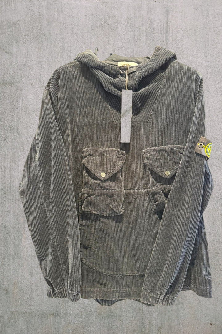 Corduroy Smock Green