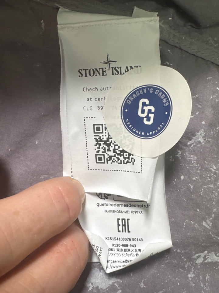 Stone Island White Pigment Paracadute Stretch-TC