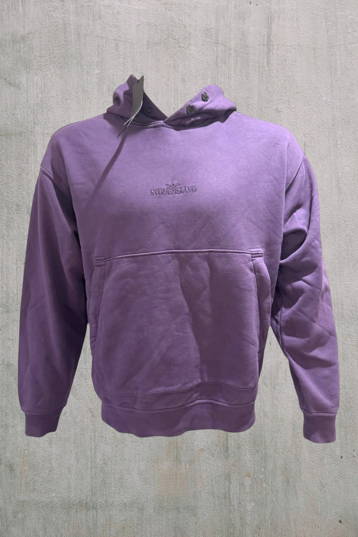 Purple Spell Out Hoodie
