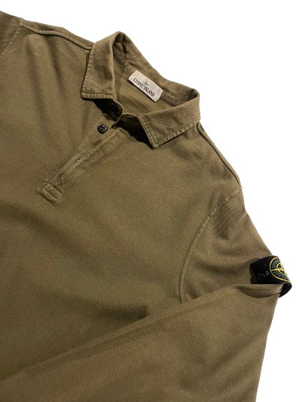 Khaki 1/4 Button
