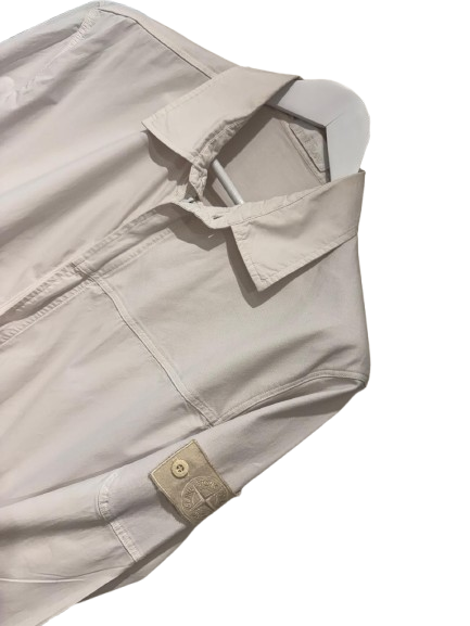 Stone Island Ghost Overshirt White