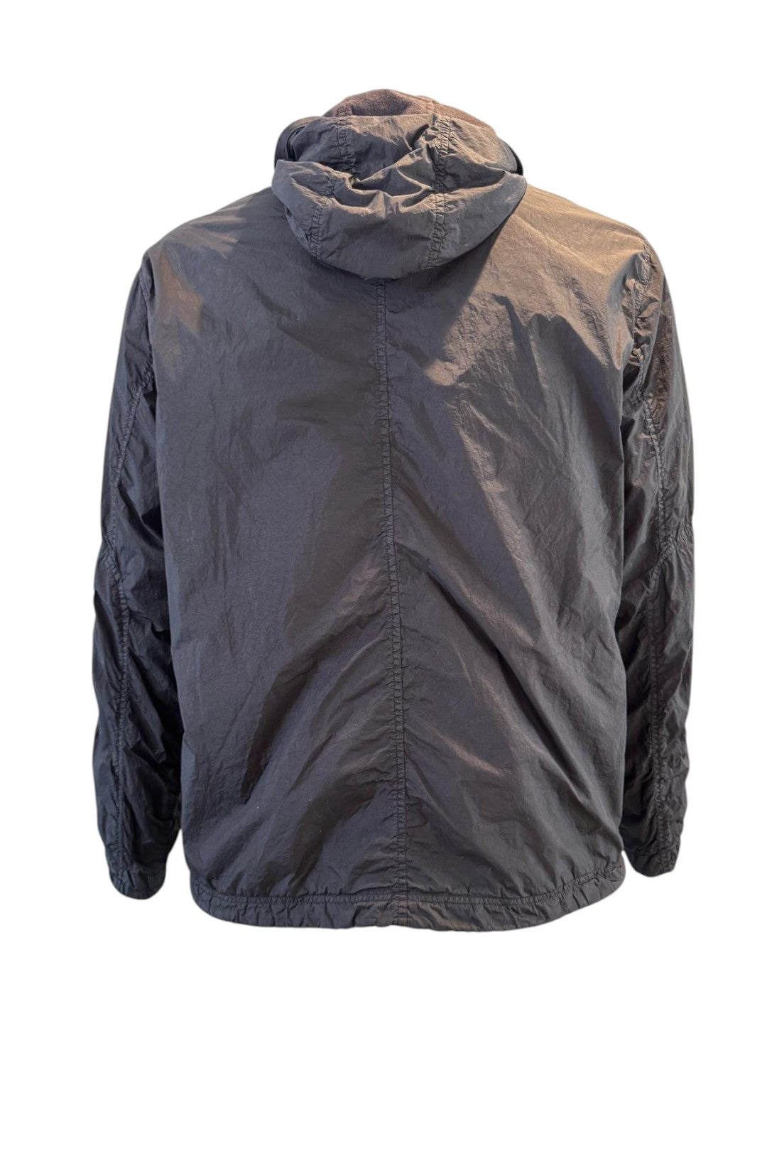 Black Garment Dyed Crinkle Reps NY