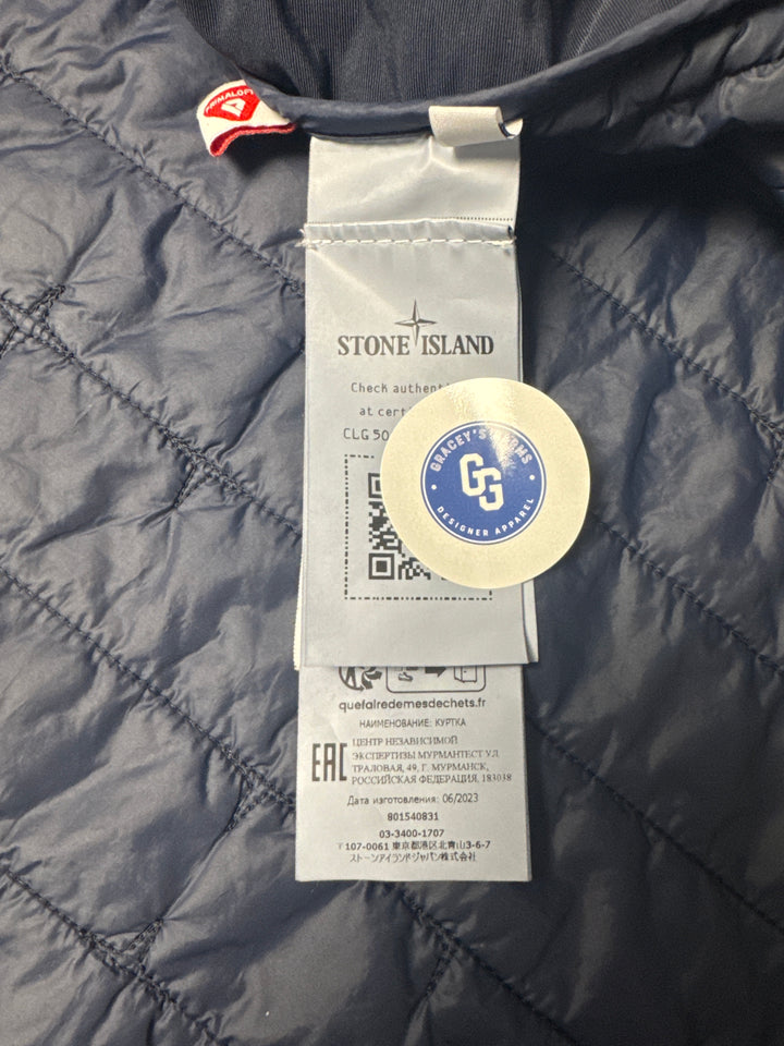 Stone Island Ultralight Nylon Quilted TC Jacket with Anti-Drop