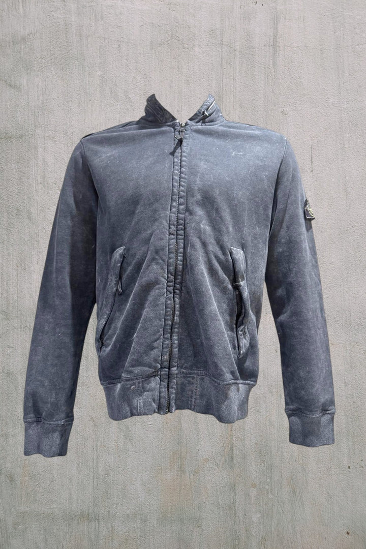 Frost Zipped Hooded Sweatshirt