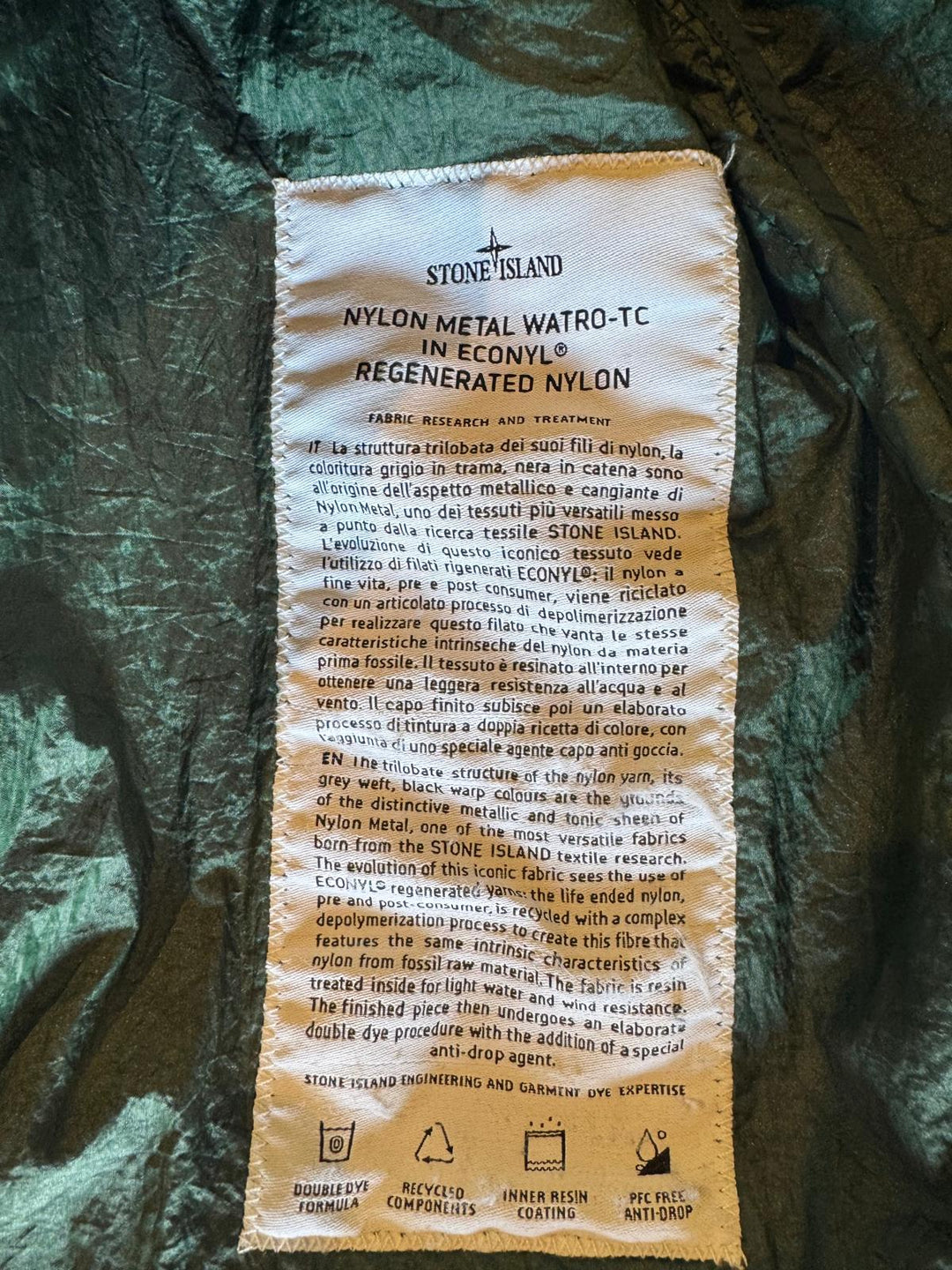 Nylon Metal Watro-TC in Econyl Overshirt