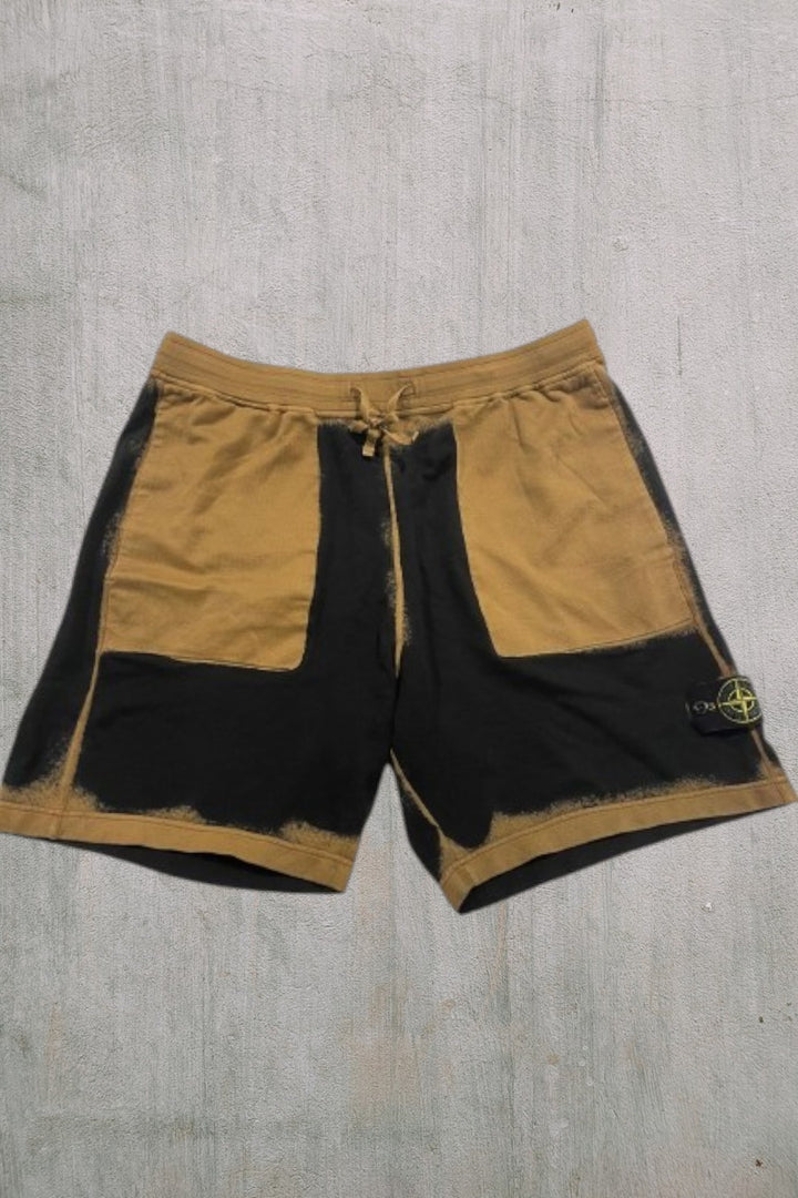 Stone Island Hand Sprayed Shorts