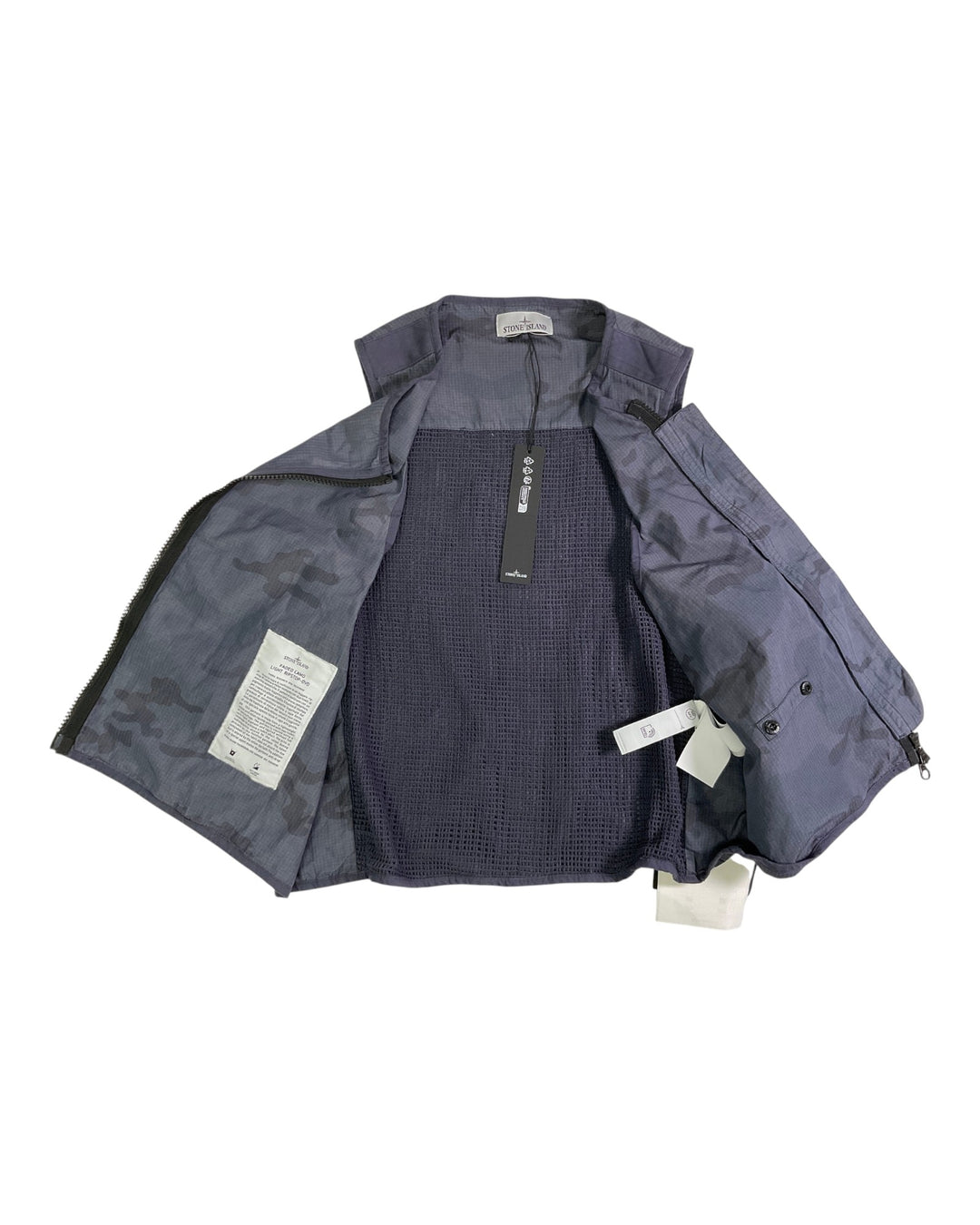 Stone Island Faded Camo Ripstop-TC Utility Gilet