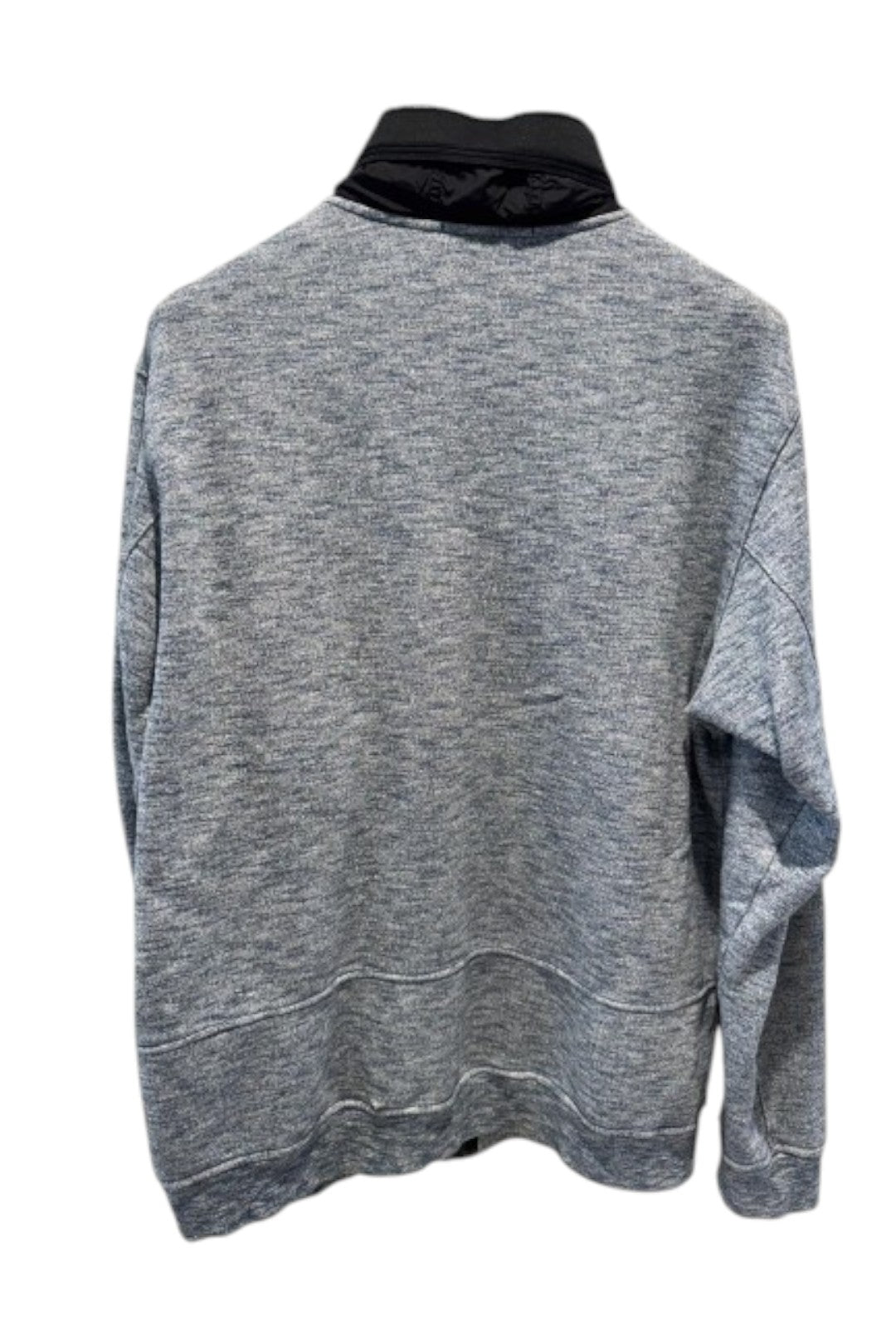 Stone Island Full Zip Marl Sweater with Packable Hood