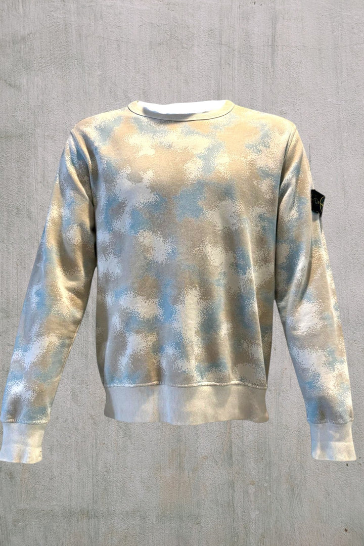 Stone Island Camo Devore Sweater