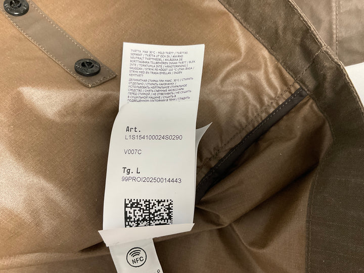 Stone Island Waxed Pigment Cotton Tela Field Jacket