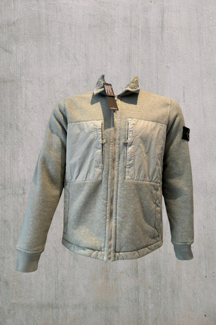 Stone Island Plated Terry Cotton Pile With Nylon TC