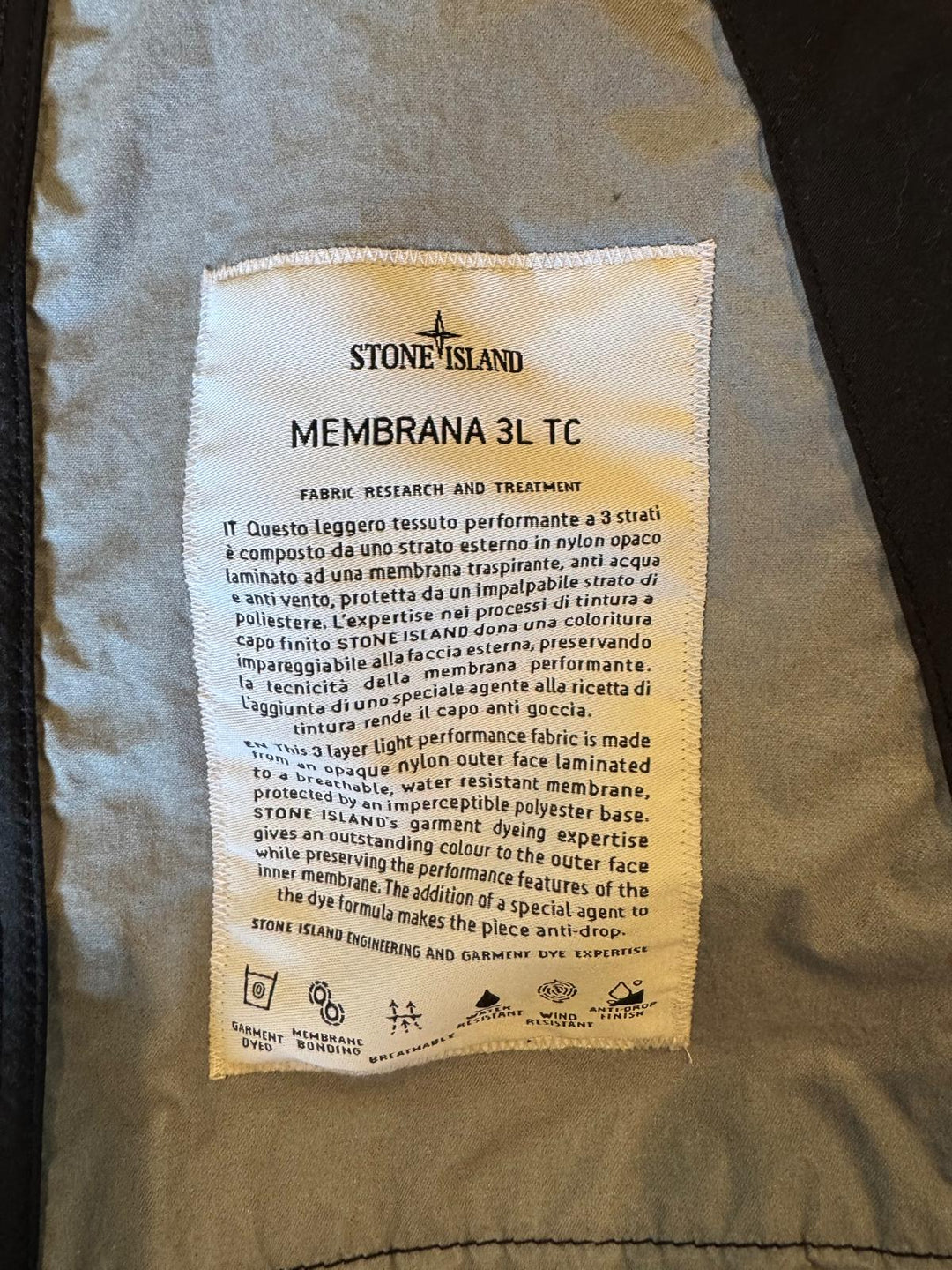Stone Island Membrana 3L TC