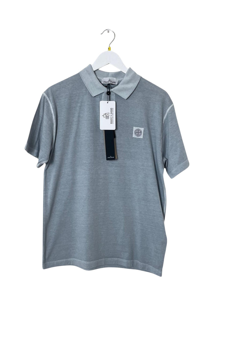 Stone Island Short Sleeve Cotton Jersey Polo Shirt