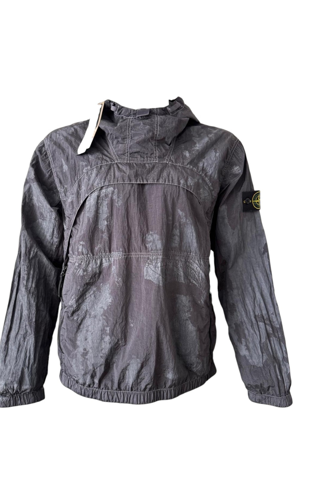 Stone Island Hand Painted Camo Nylon Metal Smock