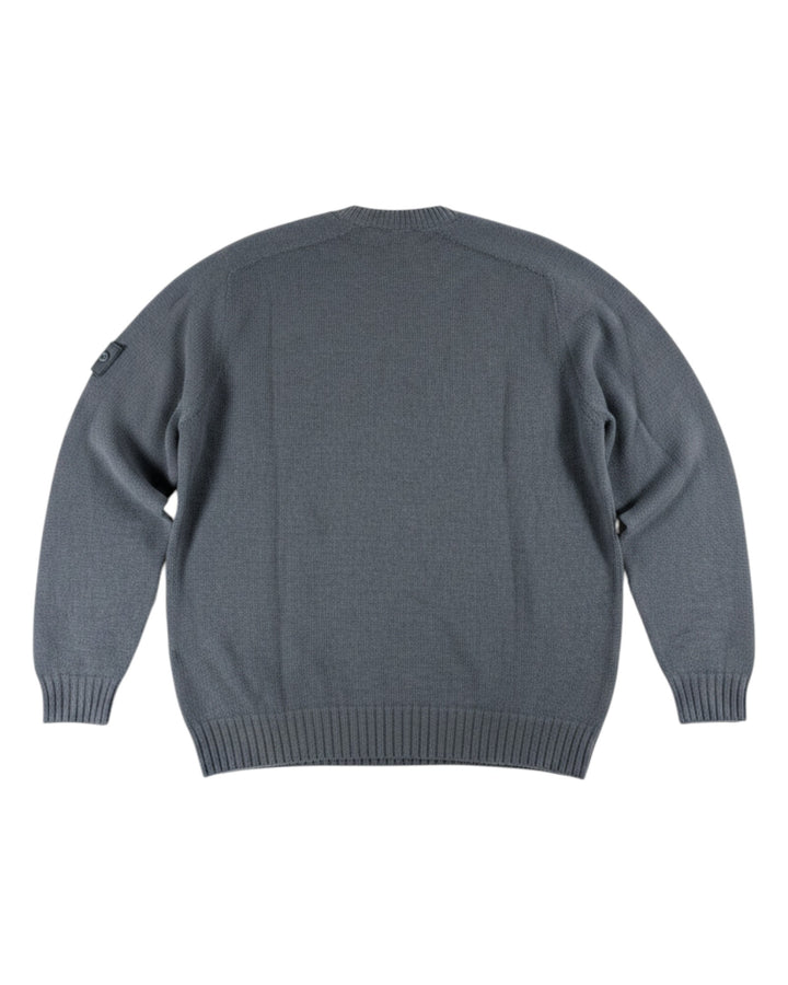 Stone Island Slate Blue Stone Island Cashmere S.I. Ghost Loose-Fit Crewneck Jumper — other