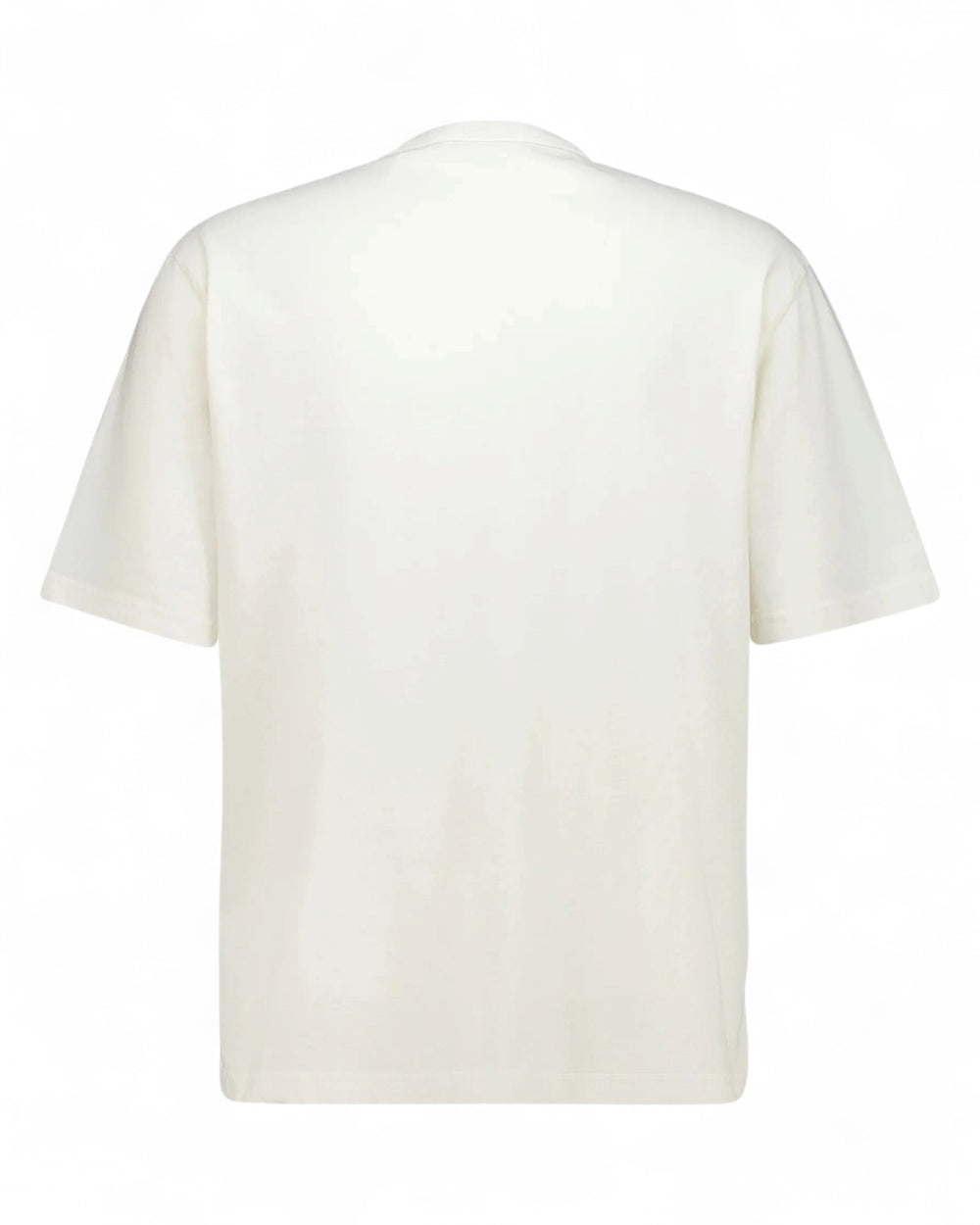 Stone Island Ivory Stone Island Marina Print Cotton Jersey T-Shirt — Oversized Fit — front