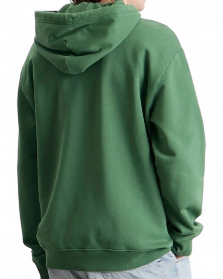 Stone Island Quartz Green Stone Island Marina Cotton Fleece Oversized Hooded Sweatshirt — other