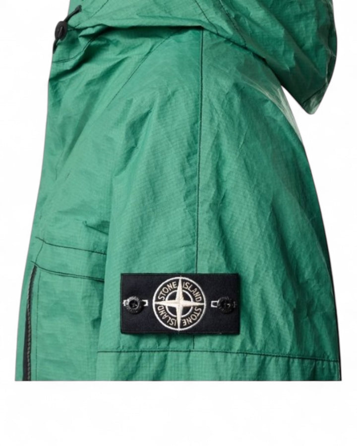 Stone Island Malachite Green Stone Island Metal Lamina Ripstop Heat Reactive Hooded Jacket — other