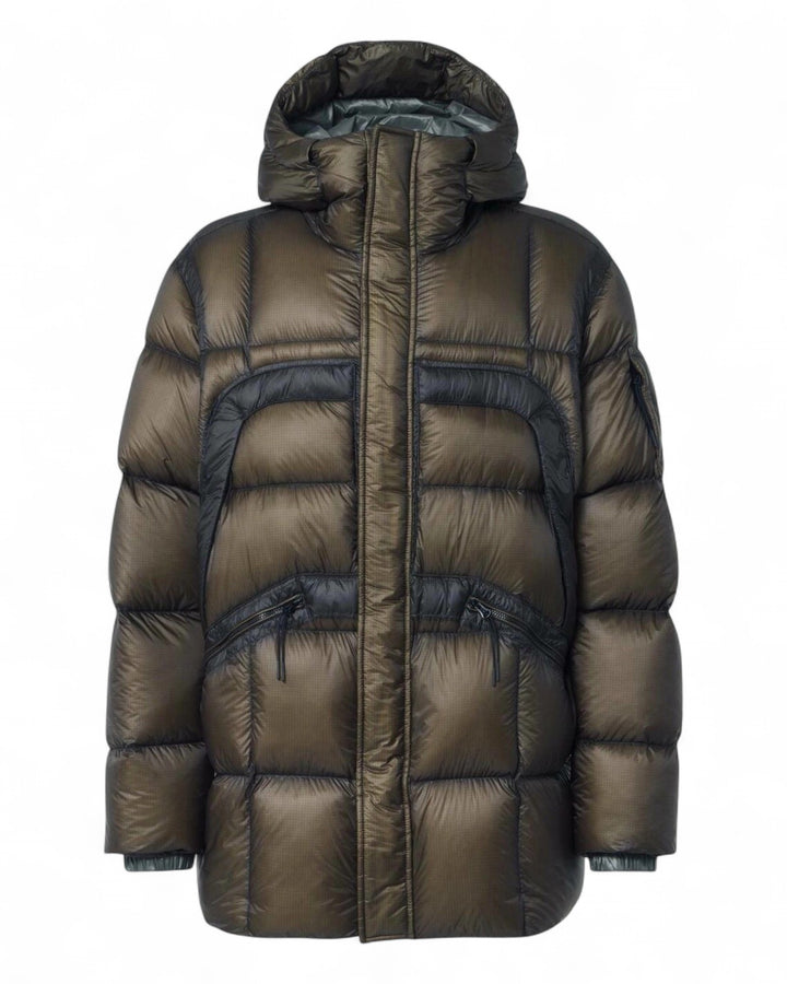 C.P. Company Grape Leaf C.P. Company D.D. Shell Long Down Jacket — front