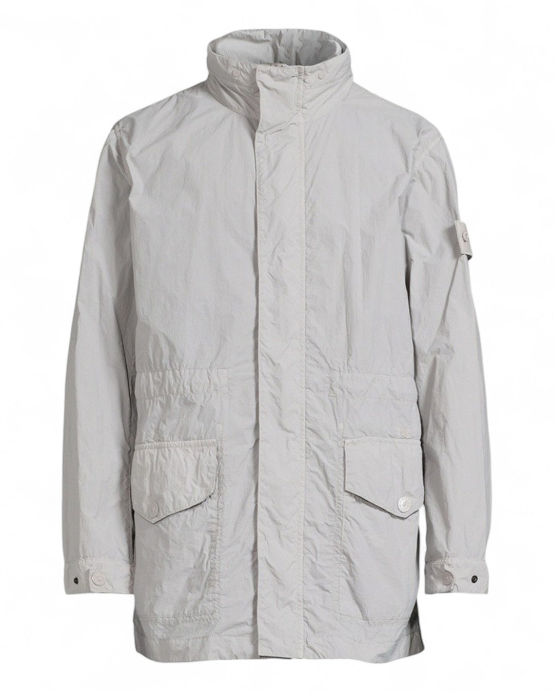 Stone Island Dust Stone Island Ghost Nylon Smerigliato Hooded Parka — front